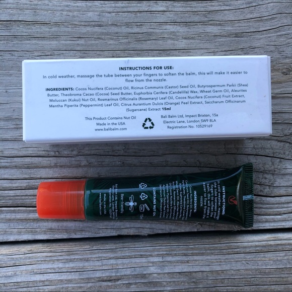 BALI BALM Sweet Orange & Coconut Lip Balm - Picture 4 of 7